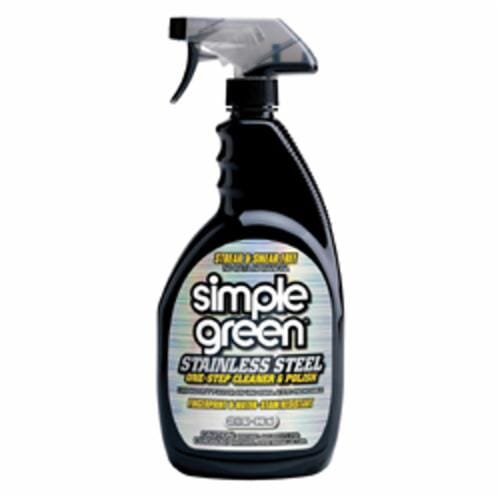 Simple Green® 18300 1-Component Cleaner and Polish, 32 oz Spray Bottle, Liquid, Milky White
